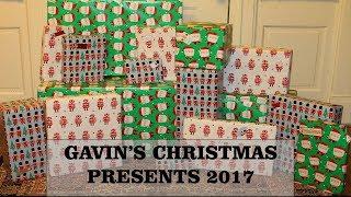 Gavin’s (4 Year Old) Christmas Presents 2017