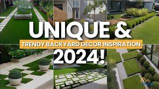 Unique And Trendy Backyard Decor Inspiration 2024