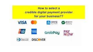 How to choose digital payment solution provider