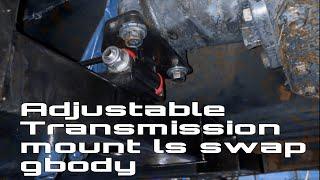 87 Buick Regal Build: LS Swap Plans and Adjustable Transmission Mount Installation for My Dream Car