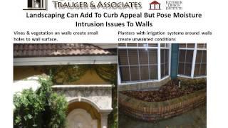 Orlando Home Inspector Explains How Water Penetrates Into Exterior Walls.