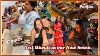 First Diwali in our New house 🪔| J vlog