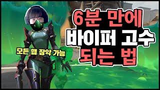 [발로란트 바이퍼 강의] 스킬만 잘 쓰면 사기 캐릭터