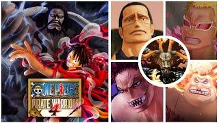 [One Piece: Pirate Warriors 4] All Major Boss Battles!!