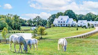 SOLD - 40 Acre Farmhouse Estate For Sale - 2860 ARBOR HILL CANTON GEORGIA