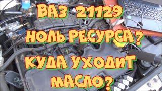 Двигатель ВАЗ 21129  1,6 16 клапанов 2019 год. Откуда расход масла на пробеге 30 тыс.км?