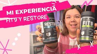 Mi experiencia utilizando Fit9 y Restore de Sascha Fitness