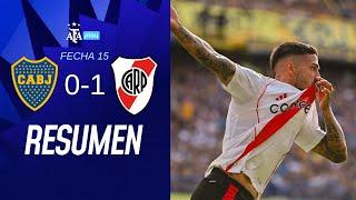 Boca Juniors 0 vs. 1 River Plate  | #TorneoBetano | Resumen | Fecha 15