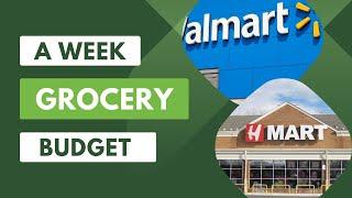 Montgomery County, Maryland, Weekly Budget Grocery