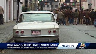 Vietnam War-era movie 'The Mastermind' wraps filming in Downtown Cincinnati