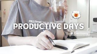 (sub) Trying to Live Productively Without Stress | A Grad Student Vlog