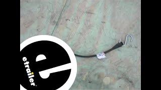 etrailer | Erickson Tarp Tie-Down Strap w/ S-Hooks: The Breakdown