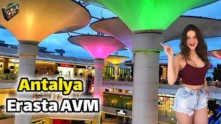 Erasta Avm Antalya, Kepez at night Walking Tour | Erasta Shopping Mall [Christmas]