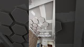 gypsum false ceiling design, interior design false ceiling, cost gypsum design, #viral #satisfying