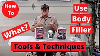 How To Sand Auto Body Filler to Repair Dents on Panels #Autobody #Autorepair #Bodyrepair