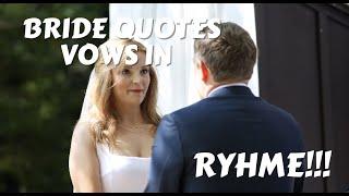 Bride quotes her entire wedding vows in RHYME! - Shenandoah National Park Virginia Wedding