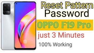 Unlock F19 Pro Unlock method | Pin Pattern Password remove without Computer & Data Loss in 3 minute.