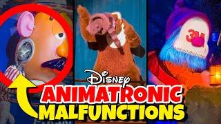 Top 10 Disney Fails & Animatronic Malfunctions Pt 16