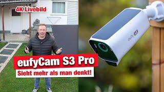 eufyCam S3 Pro - Diese kabellose 4K-Überwachungskamera lässt keine Wünsche übrig!