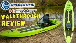 Crescent Kayaks K-Craft "Walkthrough/Review"