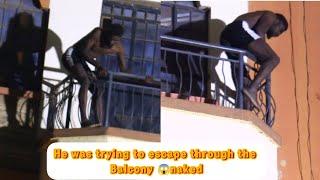 THE KENYAN EGONGAWAS COUGHT RED HANDED TRYING TO JUMP OVER THE BALCONYDRAMA AFTER DRAMA