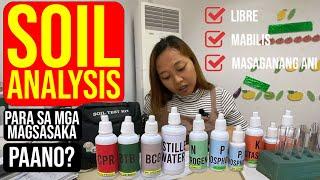 SOIL ANALYSIS PAANO NAKAKATULONG? / PAANO MAGPA SOIL ANALYSIS? #soilanalysis