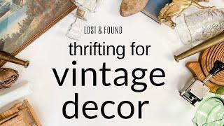 Let's Go Antique Shopping! BIG Thrift Haul, Vintage Decor Items to Sell for Profit | Cottage Decor