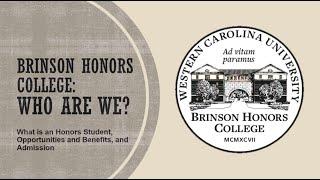 What is the Brinson Honors College?