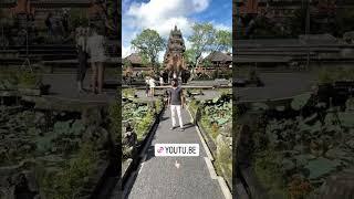 Saraswathi Temple in Bali #shorts #temple #saraswati  #bali ￼