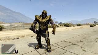 GTA 5 Thanos VS Predator Endgame