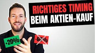 Richtiger Einstieg bei Aktien finden - 3 Strategien