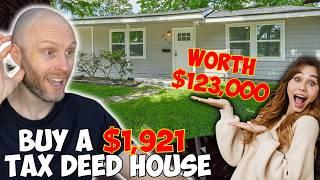 Buy A $1,921 Tax Deed House Worth $123,000 Here