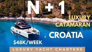 N + 1 ️| Luxury Catamaran Charter ️ Croatia Yacht in Mediterranean