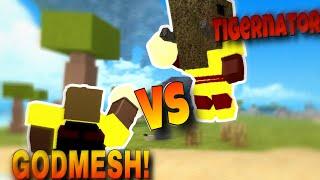 BOOGA FIGHT TIME (PvP) / *GODMESH vs FASTEST HEALER* | ROBLOX BOOGA BOOGA.