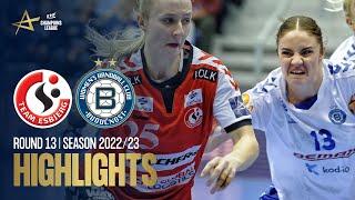 Team Esbjerg vs WHC Buducnost BEMAX | Round 13 | EHF Champions League Women 2022/23