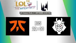 ดูแข่ง LEC Grand Finals  - G2 vs Fnatic | ชิงแชมป์ยุโรป | Feat.@TakluzChannel