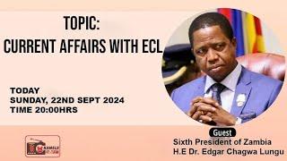 FORMER President Edgar Chagwa Lungu National Address