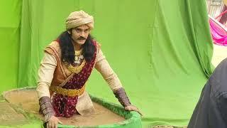 Tenali Rama season 2 shooting video  l maharaj & girgit raj fight