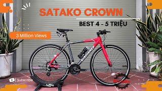 Xe Đạp Satako Crown | Best Cấu Hình 4 - 5đ