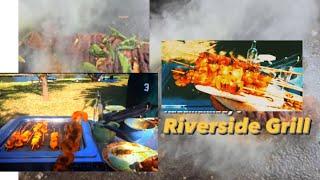 Riverside Fishing & Grill | Barbeque Chicken | BBQ and grill | Picnic  at Maribyrnong River Melb