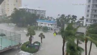 Hurricane Ian video: Vanderbilt Beach flooding