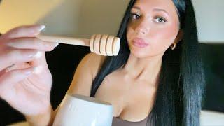 ASMR| DRIPPING HONEY INTO YOUR TEA (PERSONAL ATTENTION)