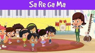 Sa Re Ga Ma | सा रे ग म | संगीत शिक्षा | Learning Videos For Kids | Kids Songs Hindi | Jalebi Street