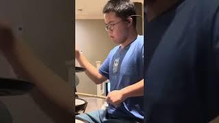 Sneak peek  #drums cover by Joshua ong Please subscribe