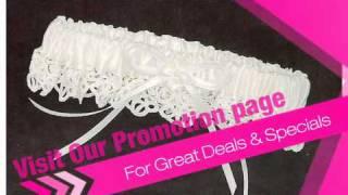 Celtic Lace Garter - Irish Bridal Garter - Wedding Garter