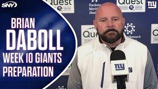 Giants head coach Brian Daboll on preparation ahead of Week 10 in Germany | SNY