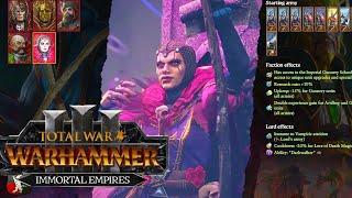 All Legendary Lords in Immortal Empires. Starting positions, effects and units. Total Warhammer 3