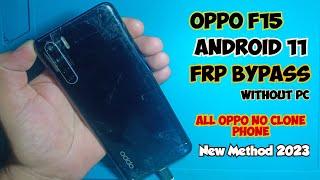 How to frp bypass Oppo F15 | Oppo f15 frp bypass android 11 without pc |All oppo Android 11 Frp 2023