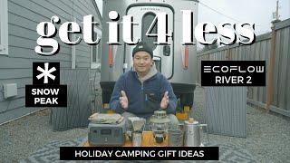 Give the Gift of Snow Peak and Ecoflow This Holiday | Ideas | Guide | Camping Gear