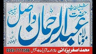 Best speech l Molana Abdul Rehman Wasil Rahimaullah l Asghar yazdani Dawat e Quran o Hadess